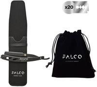Eryi-- Rasoir Barbe Homme + 20 Demi-Lames De Rasoir Derby + Pochette De Transport