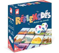 Eryi-- Réflexodé Autour Du Monde - Jeu De Société Enfant - Jeu De Rapidité Et D'observation - Jeu Pédagogique - Dès 6 Ans, J02483