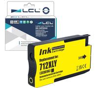 ERYI-Remanufacturée 712 712Xl Jaune Rendement Élevé 29-Ml Cartouche D'Encre Remplacement Pour Hp 712 3Ed69A Designjet T650,T630,T250,T230 & Studio Large Format Plotter Printers(1-Pack)