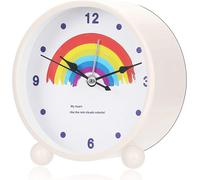 ERYI-Réveil Pour Enfants,Réveil Enfant,Réveil À Double Cloche Pour Enfants,Réveil Veilleuse Enfant, Fonction Snooze Et Alarme Puissante,Réveil (G)