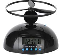 ERYI-Réveil Volant, Nouveauté Numérique Led Réveil Hélicoptère Chopper Hélice Horloge Pour Réveiller Les Gros Dormeurs Garçons Filles