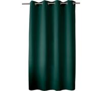 Eryi-Rideau Obscurcissant Avec ?illets Argentés, Vert Foncé, 140x180cm, 100% Polyester, Tissu Certifié Oeko-Tex, Collection Réglisse