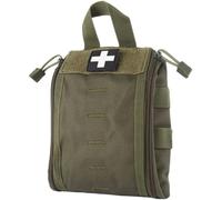 Eryi-Sac De Premiers Secours Tactique Trousse De Secours Vide Randonnée Ifak Pouch Molle Multifonction Pochette De Premiers Soins Militaire Mini Sac D'urgence Médical, 1000d Nylon