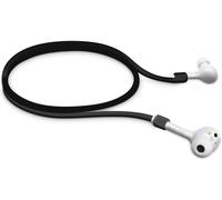 ERYI-Sangle Compatible Avec Huawei Freebuds - Sangle 72 Cm En Silicone Pour Écouteurs Sans Fil Noir