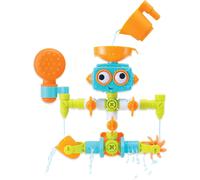 ERYI-- Sensory Plug & Play Plumber - Jouets De De Bain - Robot Multicolore - Pour Bébés De 6 Mois Et Plus - Avec 16 Pièces Amovibles - Pour Exploration Et Apprentissage