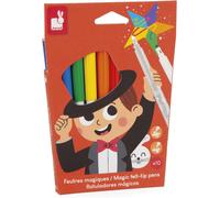 ERYI-- Set De Coloriage Magique Pour Enfants Avec Encre Qui Change De Couleur - 8 Feutres + 2 Magiques - Lot De 10 Feutres Avec Encre Lavable À L'Eau - Coloriage Enfant - Dès 3 Ans - J07413