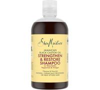Eryi-Sheamoisture Shampooing Strengthen & Restore Hydratation Ultime Pour Les Cheveux Naturels, Traités Chimiquement Ou Coiffés À Chaud Huile De Ricin Noir De Jamaïque Sans Silicones Ni Sulfates 384