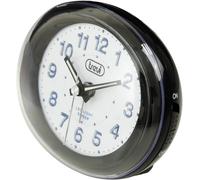 ERYI-Sl 3052 Horloge À Quartz Avec Réveil Avec Grand Cadran, Sonnerie Électronique, Mouvement Silencieux, Rétroéclairage Et Bouton Snooze, Noir, 10 X 8,4 X 5,4 Cm