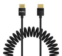 ERYI-Smallrih Câble Spirale Hdmi 2.0 (A Vers A), 4 K @ 60 Hz, 18 Gbit/S, Haute Vitesse, Compatible 3D, Flexible Et Durable En Tpu Pour Caméra Bmpcc 4K/6K, Panasonic S1H/Gh5, Etc., Moniteur, Cardan 49