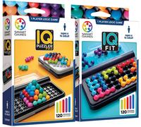 Eryi-Smart Games - Iq Puzzler Pro + Iq Fit Jeu De Societe Enfant 6 Ans Puzzle Enfant 6 Ans Jeux De Société Enfant Jeux Pour Enfants Jeux Voyage