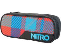 ERYI-Snowboards Trousse 20 X 8 X 6 Cm Multicolore Bleu/Rouge/Imprimé Plaid Rouge