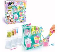 ERYI-- So Slime Diy - Slime Ice Machine- Avec 1 Machine, 3 Colorants Parfumés, Des Accessoires Et Décorations - Ssc 310, Vert