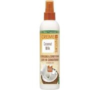 Eryi-, Soin Sans Rinçage Au Lait De Coco, Démêlant Et Revitalisant Adaptéàtous Types De Cheveux, Formule Infusée D¿Huile De Coco, Nourrissante Et Protectrice 250ml