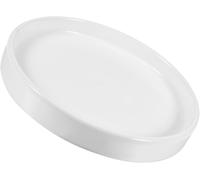 ERYI-Soucoupe De Plantation - Soucoupe Ronde En Céramique Pour Pot De Fleurs, Convient Aux Plantes Succulentes, Avec Drainage, Pour Usage Intérieur Et Extérieur, Patio (6,5"", Blanc)