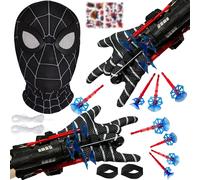 ERYI-Spiderm Jouet, Lance Toile Spiderm Garcon 3 4 5 6 7 Ans, Lanceur Spiderm Gant Jouet Enfant 3-10 Ans Cadeau Garcon Fille 3-12 Ans Gant De Lanceur Spiderm Cosplay Jeux Exterieur Enfants