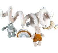 Eryi-Spirale D'activités Stegi Dinosaure Avec Animaux En Peluche - À Suspendre Pour Poussette, Siège Auto, Lit - Stimule Le Développement - Cadeau Naissance Garçon Et Fille