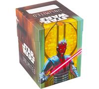 Eryi-Star Wars Unlimited Soft Crate - Full-Color Printed & Officially Licensed Durable Deck Box, Holds 60 Double-Sleeved Cards, Tcgs And Lcgs, Obi-Wan Kenobio/Darth Maul, Made By