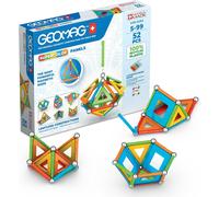 ERYI-, Supercolor Recycled, Constructions Magnétiques, Barrettes Et Panneaux Colorés, Pack De 42 Pièces, 100% Plastique Recyclé