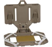 Eryi-Support De Téléphone Molle Portable, Titulaire De Phone Plaque Tactique Pliable,Porte Pour Téléphones < 8,89 X 17,15 X 1,74cm Pour Gilet Tactique