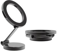 Eryi-Support Telephone Voiture Magnetique, Pour Tableau De Bord, Pliable & Rotatif 360°, Bras Métallique Réglable En Acier Inoxydable, Pour Phone 16 Pro Max 15 14 13 12 Et Étui Magsafe