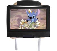 Eryi-Support Voiture Appui-Tête Housse De Protection Pour 11,5 '' Lecteur Dvd Portable 9.5"" Écran Orientable - Noir
