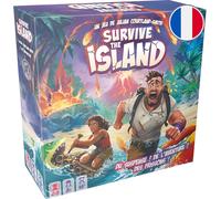 Eryi-- Survive The Island - Jeu De Société Famille Pour Enfants Dès 8 Ans - Jeu De Survie - Échappez À Une Île En Train De Sombrer Avec Trésors Et Monstres - 45 Min - 2 À 5 Joueurs - En Français