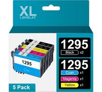 ERYI-T1295 Lot De Cartouches D'Encre De Rechange Pour Epson T1295 T1291 T1292 T1293 T1294 Workforce Wf-3520 Wf-3540 Wf-7525 Wf-7515 Stylus Sx235W Sx425W Sx435W Sx445W Sx535W Wd Bx63. 0Fw