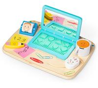 ERYI-Tableau D`Activités Ordinateur Work & Play Jouet Sensoriel Pour Bébé Et Tout-Petits - Certifiés Fsc