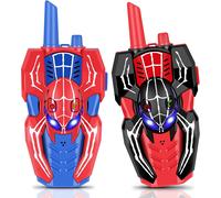 ERYI-Talkie Walkie Enfants, Talkie Walkie Spider Pour Garcon Et Filles 3 4 5 6 7 8 9 10 Ans, Toki Walki Cadeau Enfant 3 4 5 6 7 8 9 10 Ans, Jeux D'Extérieur Enfant (Avec Fil)