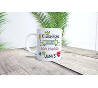 ERYI-Tasse Personnalisée Avec Vous Le Lundi Moins Lundi. Pour Toutes Les Personnes Qui Vous Font Oublier Que Vous Êtes Au Pire Jour De La Semaine.