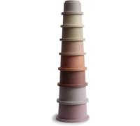 ERYI-Tasses À Empiler 8 Gobelets Gigognes Sans Bpa Jouets Éducatifs Pour Bébés Accessoires Pour Bébé, Jeunes Enfants Garçons Et Filles Petal