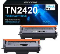 ERYI-Tn2420 Toner Cartouche De Toner Compatible Pour Toner Brother Tn2420 Tn2410 Pour Dcp-L2530Dw Hl-L2350Dw Mfc-L2710Dw Mfc-L2730Dw Hl-L2310D Mfc-L2710Dn Mfc-L2750Dw Dcp-L2550Dw Dcp-L2510D (2 Noir)