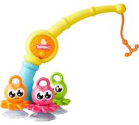 ERYI-Tomy 3 En 1 Jeu De Pêche, Jouets De Bain, Jouets De Bain Enfants Pour Jouer Dans L'Eau, Accessoires De Bain Amusants Pour Bébés Et Jeunes Enfants Convient Aux Enfants De 18 Mois, 2, 3 Et 4 Ans