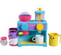 ERYI-Tomy Machine À Café Pour Le Bain - Jouet De Bain Pour Bébé - Jouet Pour Baignoire À Fixer Au Mur - Coffret Dinette Enfant Qui Comprend 3 Tasses, 1 Pot Et 1 Shaker - À Partir De 18 Mois