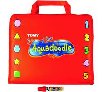 ERYI-Tomy - Valisette De Dessin Rouge T6659, Malette Dessin À Eau Sans Taches, Jeux Pour Enfants Format Voyage, Convient Aux Enfants 18 Mois+