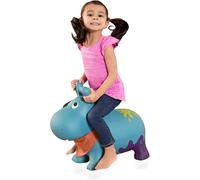 ERYI-Toys - Sauteur Gonflable À Forme D¿ Hippopotame ¿ Jouet Sauteur À Enfourcher D¿Éveil Et Premier Âge ¿ Jouer Et Sautiller ¿ 18 Mois Plus, Bleu