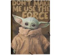 Eryi-- Trieur 12 Compartiments A4 The Mandalorian, Grogu Trieur Document Rigide, Format 25 X 34 Cm Fournitures Scolaires, Organiseurs, Fournitures De Bureau