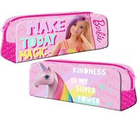 Eryi-Trousse À Crayons Rectangulaire À Fermeture Éclair Pour Fille Motif Barbie Movie One Zip Rose, Rose, Trousse À Crayons