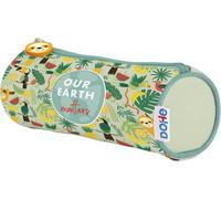 Eryi-- Trousse Scolaire - Polyvalente, Fermeture Éclair, Fabriquée En Polyester Résistant - Wwf Tropic