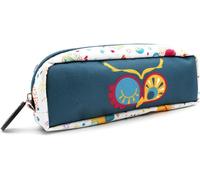 Eryi-- Trousse Scolaire Simple - Astros Le Hibou - Ecole Maternelle À Cp - Garçon Et Fille - Trousse Animale Amusante - Dès 3 Ans - Bleu