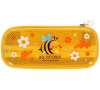 Eryi-- Trousse Wonderwow, 2 Compartiments Et Porte-Stylo Intérieur, Compartiment Intérieur Avec Tissu En Maille, Fermeture À Glissière, 23 X 11 X 5 Cm