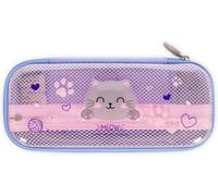 Eryi-- Trousse Wonderwow, 2 Compartiments Et Porte-Stylo Intérieur, Compartiment Intérieur Avec Tissu En Maille, Fermeture À Glissière, 23 X 11 X 5 Cm