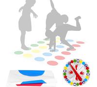 Eryi-Twister Géant - Twister Jeux Pour Les Enfants De 6 Ans Et Plus - Jeux De Société Enfant Pour 2 Joueurs Et Plus - Jeu Amusant Interactif Pour La Famille