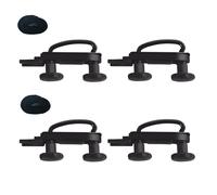 Eryi-U Boulons Pour Coffre De Toit 4 Jeux, Colliers De Serrage Universels Pour Coffre Toit, Ensemble De Montage De Coffre De Toit, Accessoires De Coffre De Toit Avec 8 Contre-Écrous Et 2 Bandages