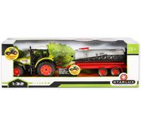ERYI-\U2013 Coffret De Jouet Tracteur Claas Celtis 446 Avec Son Épandeur \U2013 Existe En 4 Versions Différentes \U2013 Jouet Enfant 3 Ans Et Plus - 802038