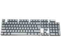 ERYI-Universal 104 Keyset Keycap Abs Colorful Rétroéclairé Touches De Rechange Key Cap Cover Pour Clavier Mécanique -Gray