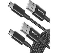 ERYI-Usb C Ladekabel, Usb A Auf Usb C Cable [2 Pack], Nylon Ladekabel, Für Iphone 16/15, Galaxy S24/S23/S22/Note 20, Smartphone (3M)