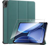 Eryi-Verte Coque Pour Oneplus Pad 3 13.2"" Housse Protection Etui Pu Cuir De Flip Case Cover, Mince Intelligent Housse Coque, [Veille/Réveil Automatique] [Support Fonction] Verte