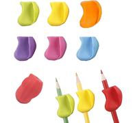Eryi-Vikasun 7 Pièces Poignées De Crayon, Guide Doigts Crayon Enfant, Poignées De Stylo En Silicone Pour Enfants, Ergonomique Aide Écriture, Outil D'écriture De Correcteur De Stylo De Poignée (Multic