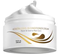 Eryi-Vitamins Apres Shampoing Cheveux Secs Et Abimés - Soin Leave In Demelant Crème Apres Shampoing À La Keratine Pour Cheveux Bouclés, Lisses Et Épais